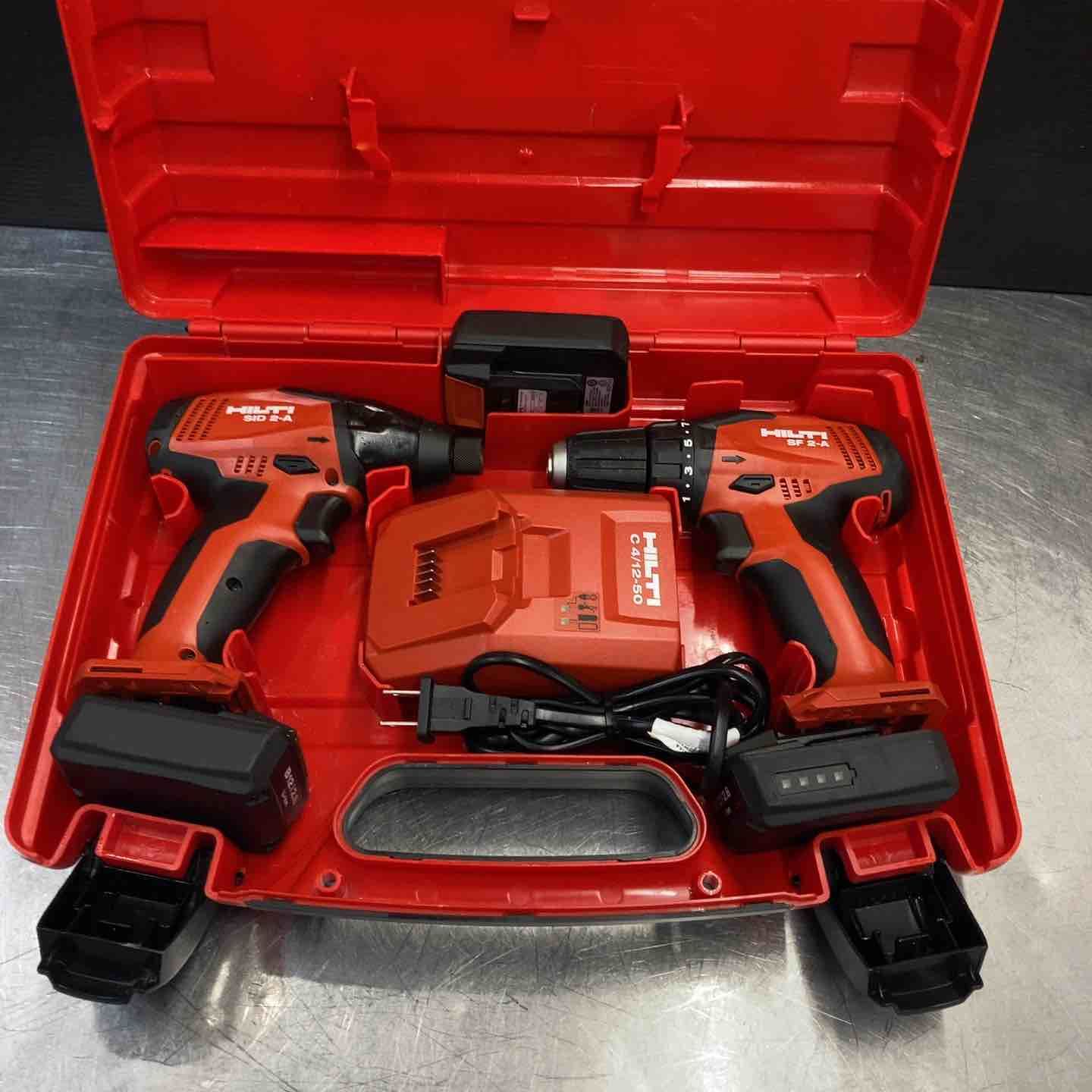 品 ヒルティ HILTI コードレスインパクトドライバー ドリルドライバー フルセット SID2-A 東大和店