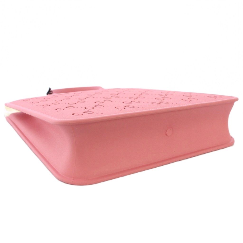 グッチ GUCCI チルドレンズ GG ラバー トートバッグ ハンドバッグ ピンク 679365 KH OH DECORATOM_COM_BR