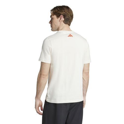 アディダス ラグビー フランス代表 FFR 2025 2026 レッド ルースター グラフィック Tシャツ チョーク ホワイト 白 赤 モデル 日本未発売