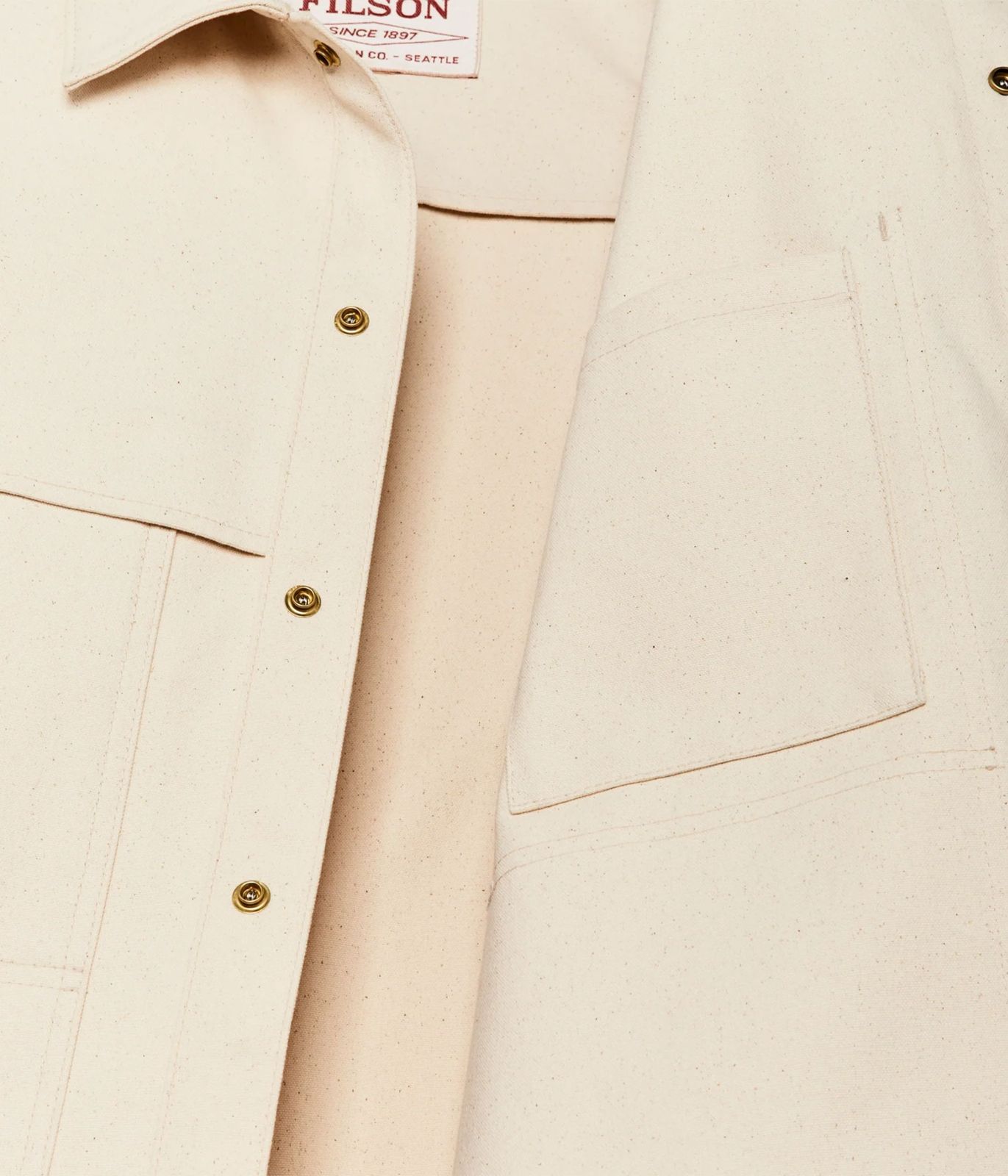 50%OFF SALE】FILSON / Dry Tin Jac-Shirt (NATURAL) - メルカリ