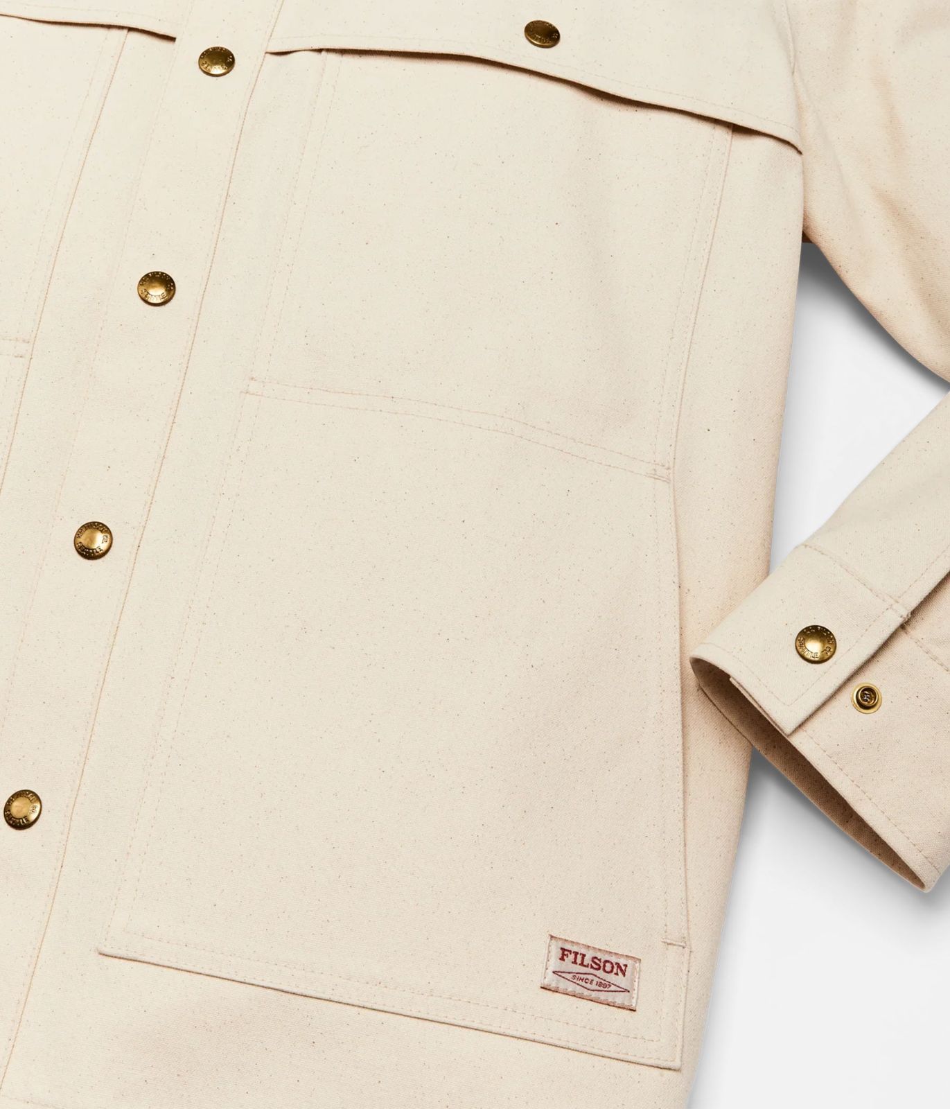 50%OFF SALE】FILSON / Dry Tin Jac-Shirt (NATURAL) - メルカリ