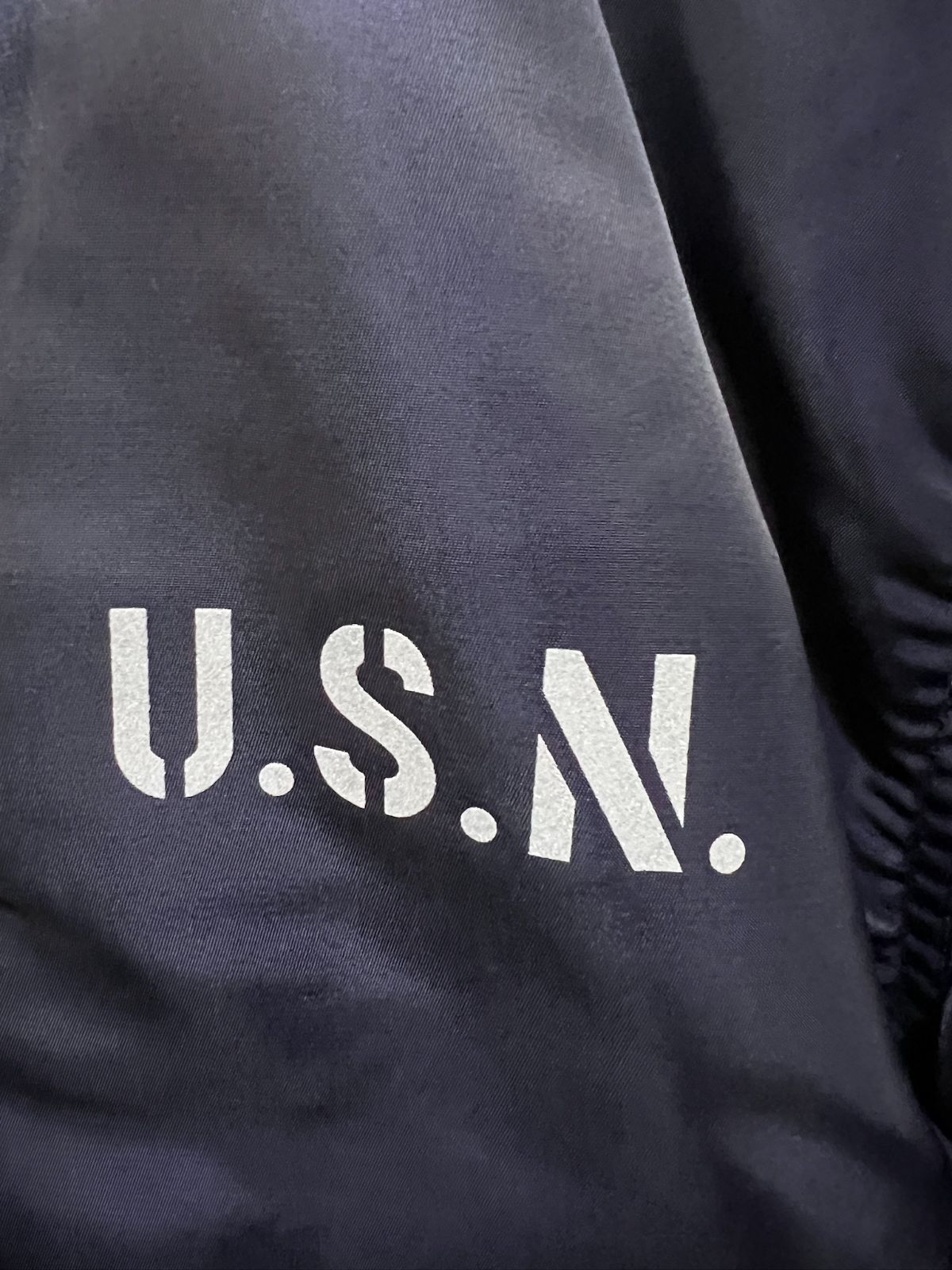 HOUSTON ナイロン シンサレート N-1 デッキジャケット XL ネイビー 51295 ヒューストン ネイビー KANDAIZUMI_COM