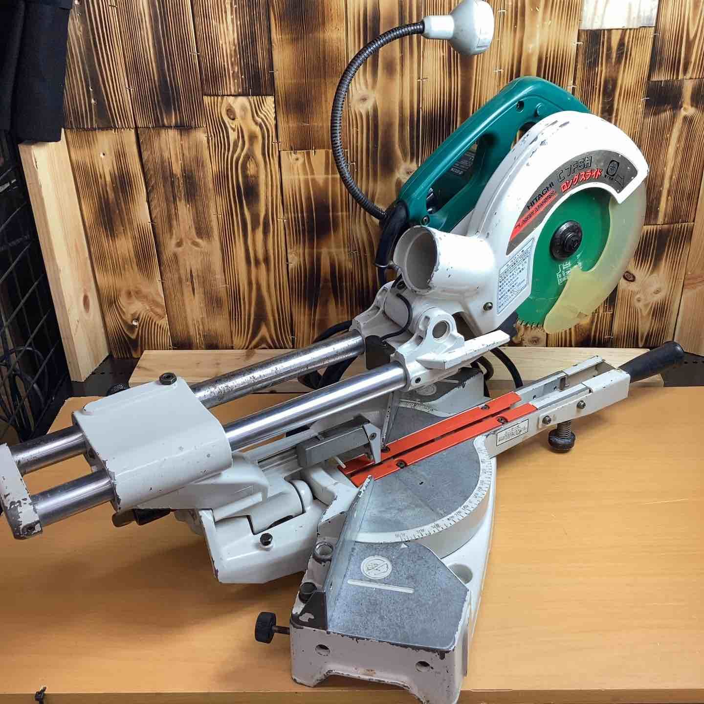 ハイコーキ HIKOKI 旧 日立工機 卓上スライド丸ノコ C7FSH 木材 切断 高精度 幅広 越谷店