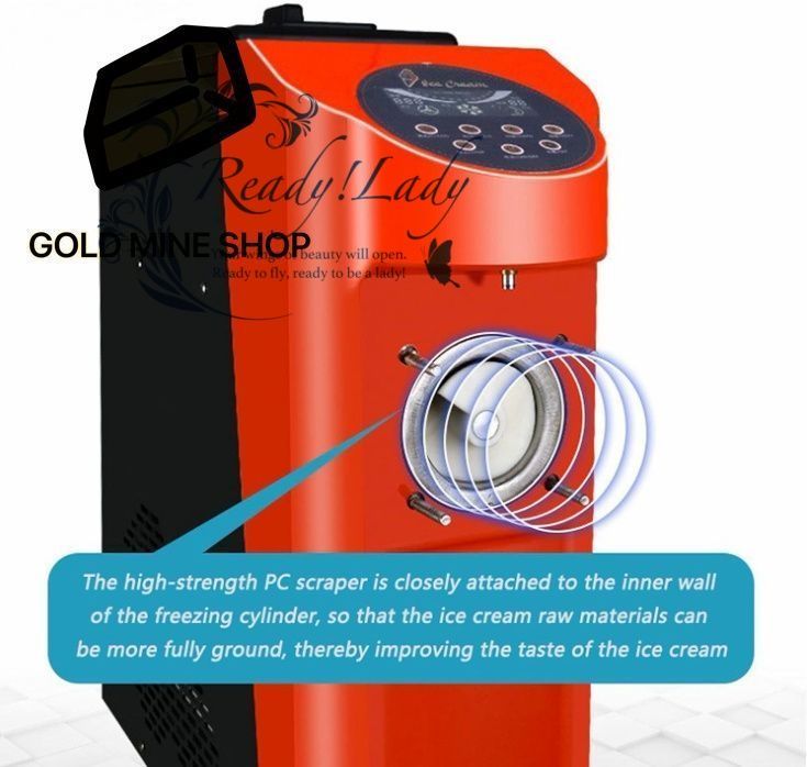 自動フルーツソフトクリームマシン