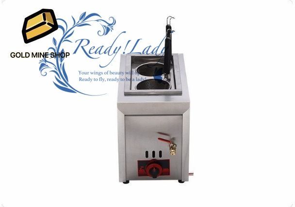 ガス 茹で麺機 ゆで麺器 電気ゆで麺機 卓上型 テボ2点付き LPガス式|厨房|業務|飲食|店舗