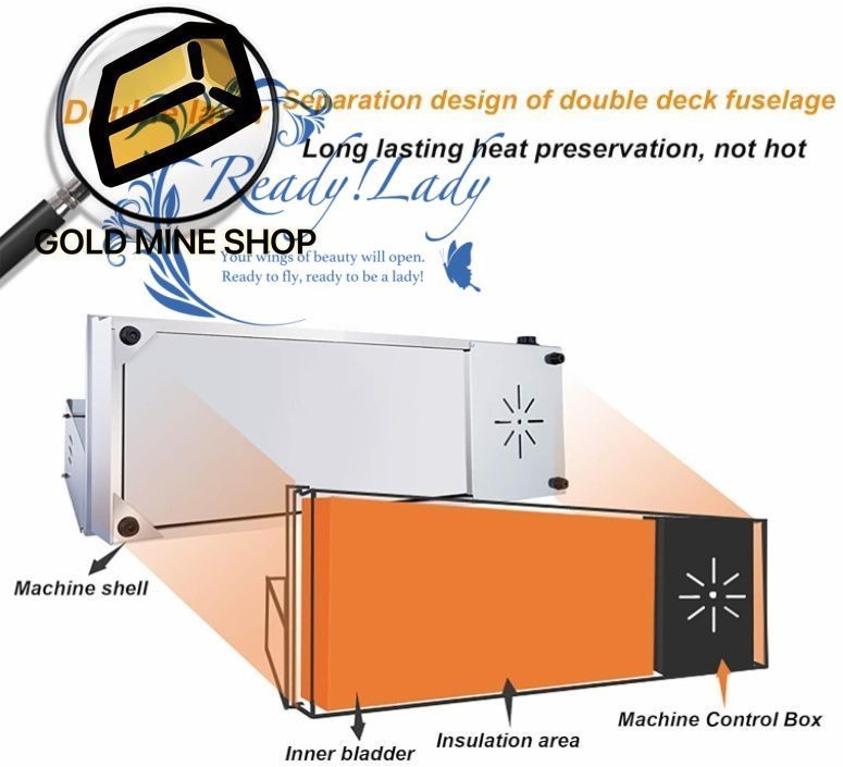 自動フードスープ保温機
