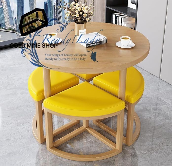 食卓テーブル 4人用 ダイニングテーブル 丸 餐 ! 利用不可文字 だいにんくテーブルセット 4人 テーブル 椅子 セット 丸テーブル 80 CM