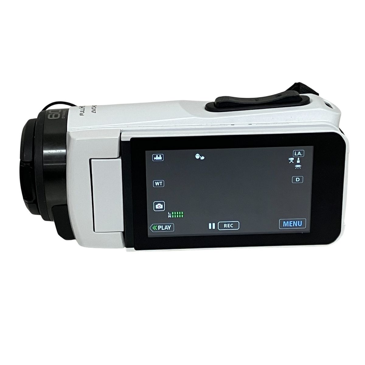  JVC Everio GZ F 270 ビデオカメラ ハイビジョン ホワイト 2020年製 撮影 ビデオカメラ本体 ビデオカメラ