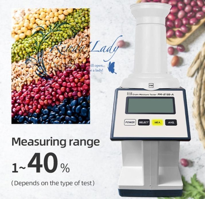 穀物水分計 1-40% 測定範囲ハロゲン水分分析装置 14 種類の穀物測定 米 小麦 トウモロコシ 大豆 ハトムギ 緑豆 モロコシ 菜種 ピーナッツ用 MARWIL-DEMENAGEMENTS_CH
