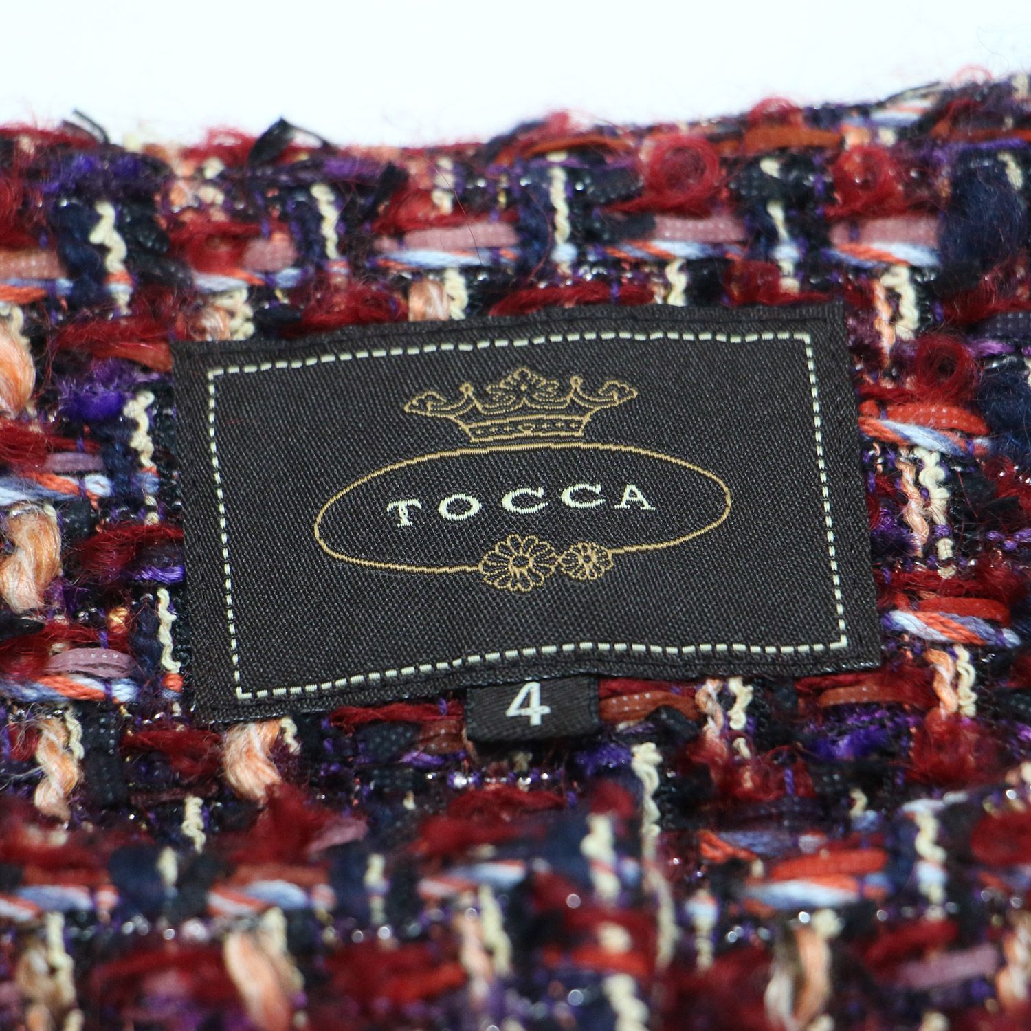 TOCCA トッカ コート レッド系 サイズ:4(L) | ミス ヘップバーン