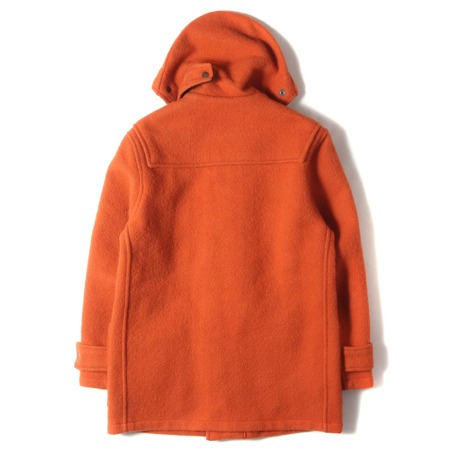 Gloverall グローバーオール ジャケット オレンジ サイズ EUR48 シャギー メルトン ダッフル コート イギリス製 アウター ジャケット 上着 メンズ