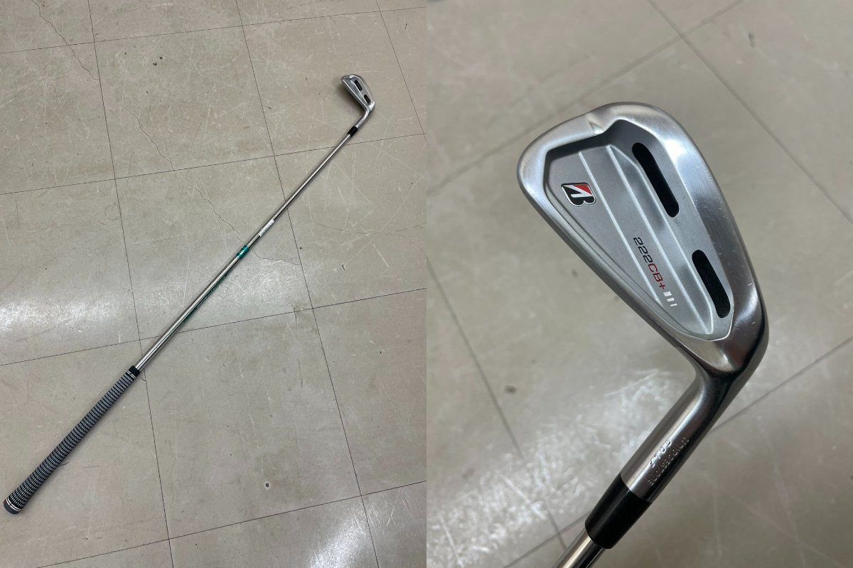 DEELUXE EMPIRE 27.5cm サーモインナー ケース販売 ブリヂストン BRIDGESTONE GOLF 222CB+ アイアン N.S.PRO