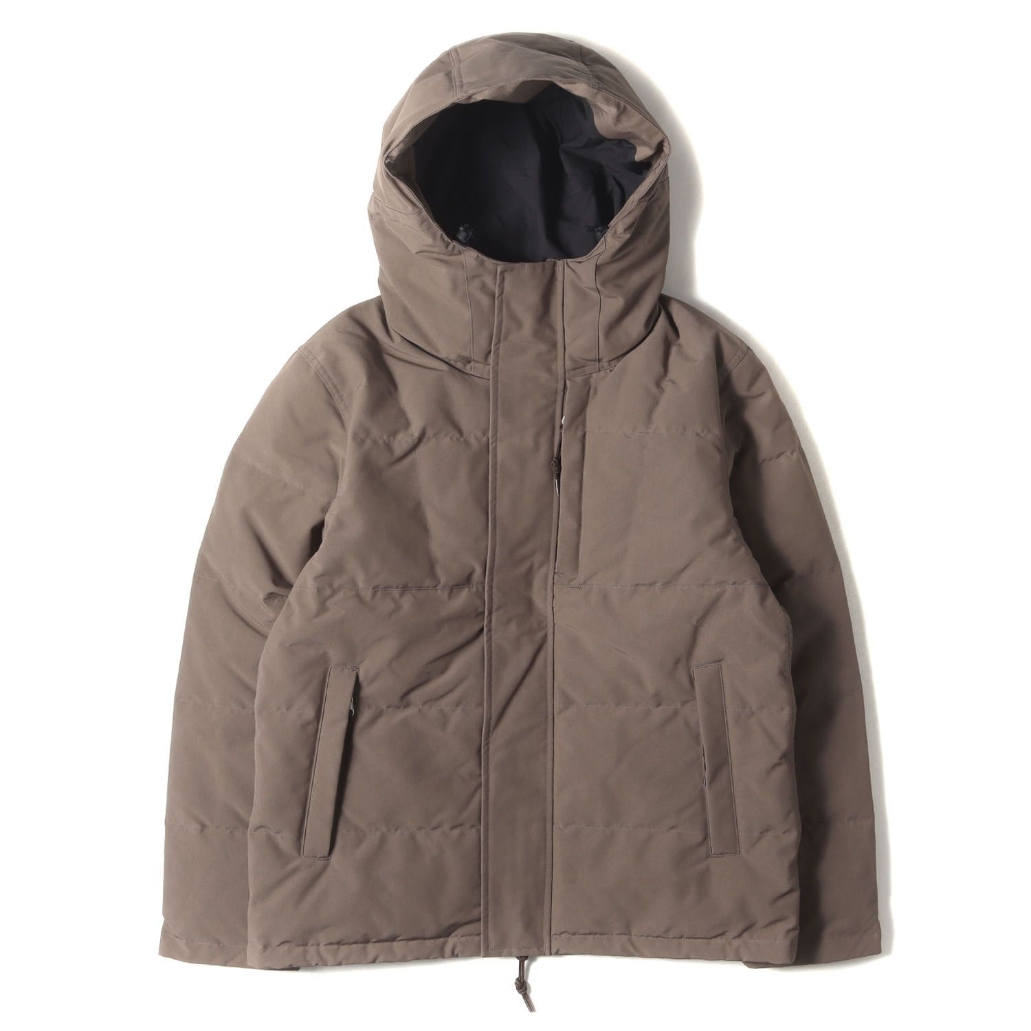 JOURNAL STANDARD ジャーナル ジャケット ブラウン サイズ S LASKA GRAPHENE フード ダウン ジャケット 23-011-600-2080-3-0 アウター ブルゾン 上着 メンズ