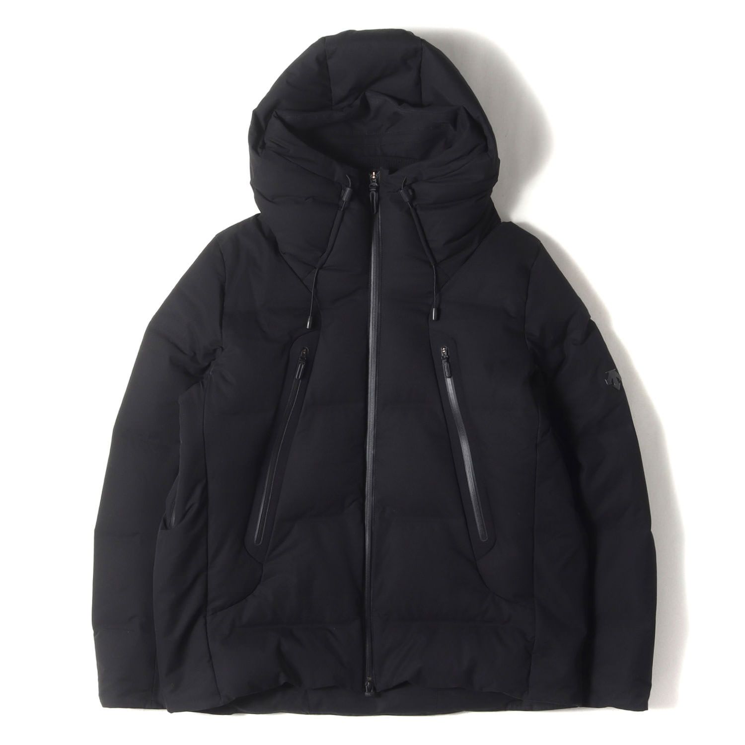 DESCENTE デサント ジャケット ブラック 黒 サイズ M 21AW EDIFICE 別注 ダウンジャケット MOUNTAINNEER DX-G1058ED ALLTERRAIN アウター ブルゾン コラボ メンズ