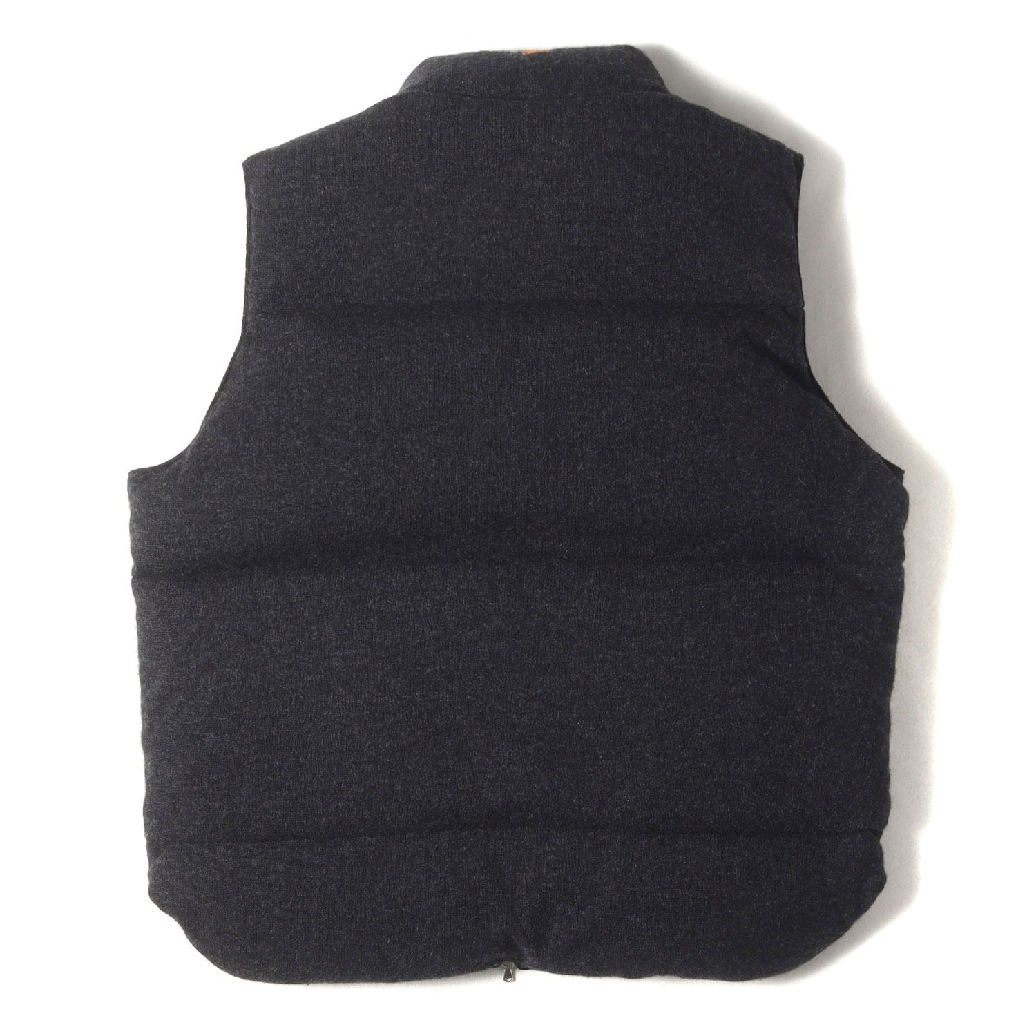 TOMORROWLAND トゥモローランド ベスト ダークグレー サイズ S 23AW カシミヤ ニット ダウンベスト 63-02-35-02036 アウター ジャケット 上着 メンズ
