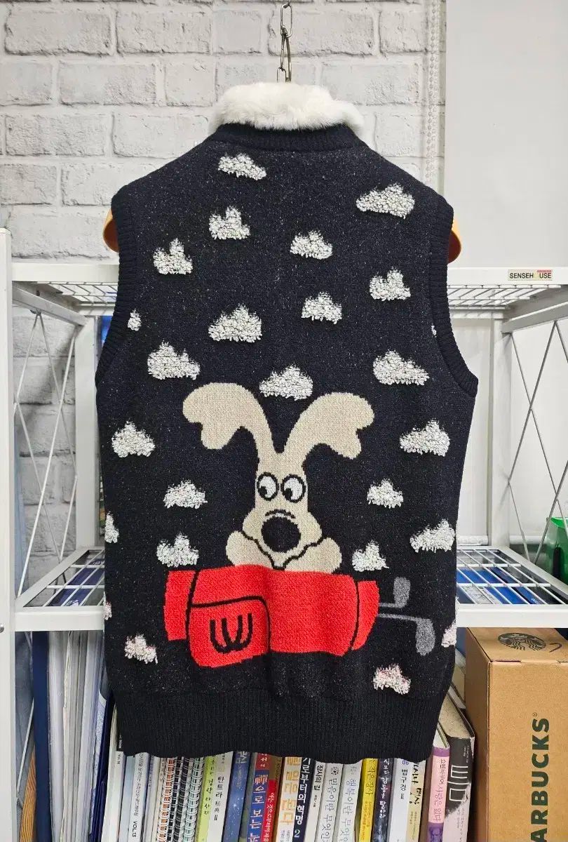 エムユースポーツ レディースゴルフニット 55 冬 ウール フルジップアップ ゴルフベスト WL89