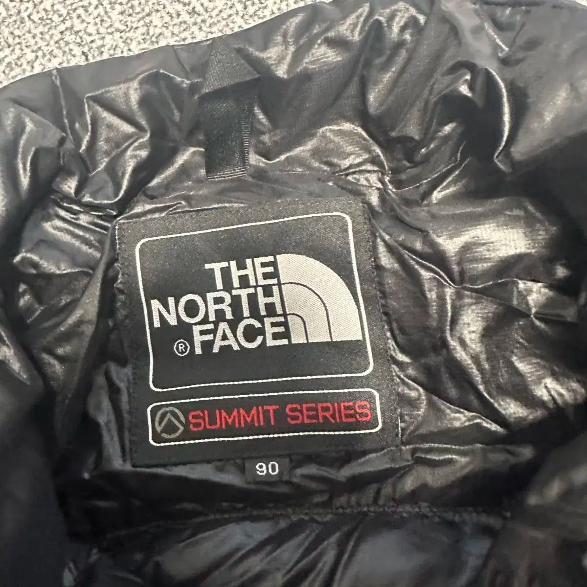 THE NORTH FACE ザノースフェイス 光沢 ブラック ダウン KANDAIZUMI_COM