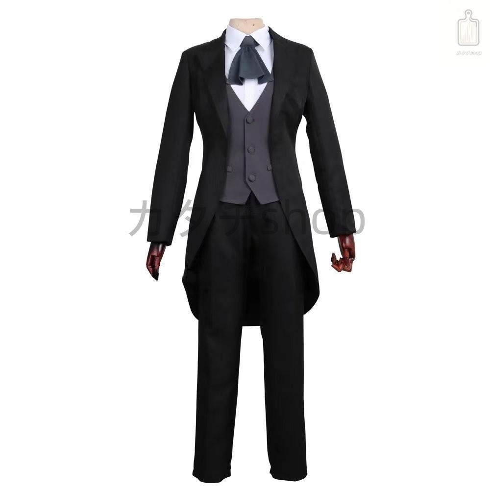 小林さんちのメイドラゴン ファフニール 執事服 風 コスプレ衣装 イベント 演出服 変装 二次会 COS Cosplay