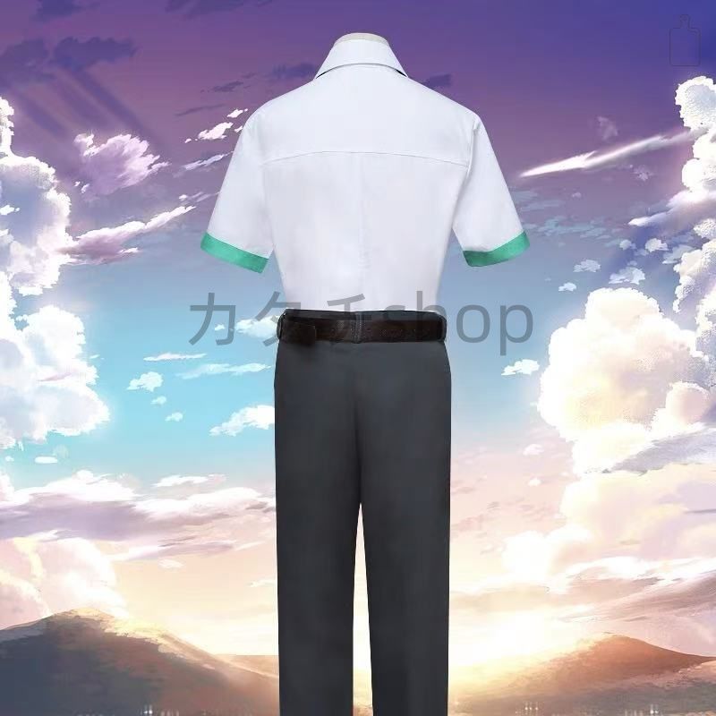 君の名は きみのなは 立花瀧 たちばな たき 風 コスプレ衣装 演出服 変装 cosplay 仮装 二次会 イベント パーティー WWW_TRAVELLANDINDIA_COM