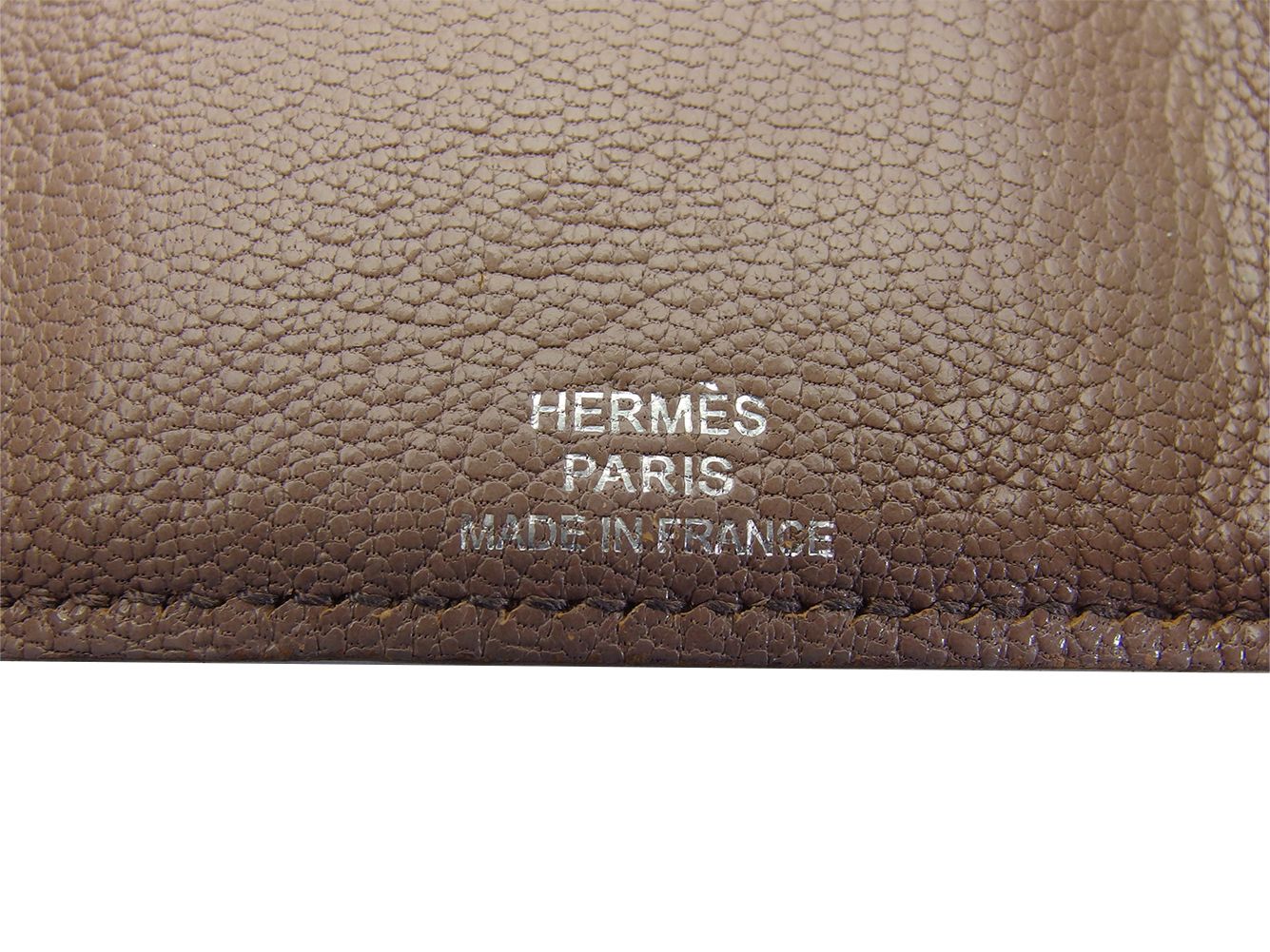 エルメス HERMES キーケース セリエ エチュイクレ6 グレー 灰色 