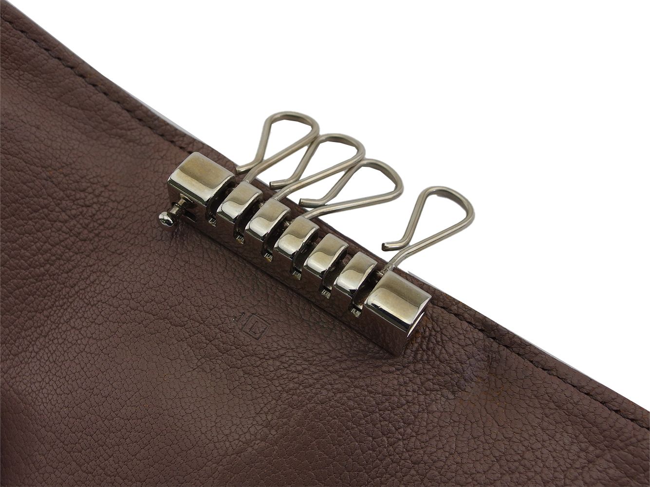 エルメス HERMES キーケース セリエ エチュイクレ6 グレー 灰色 