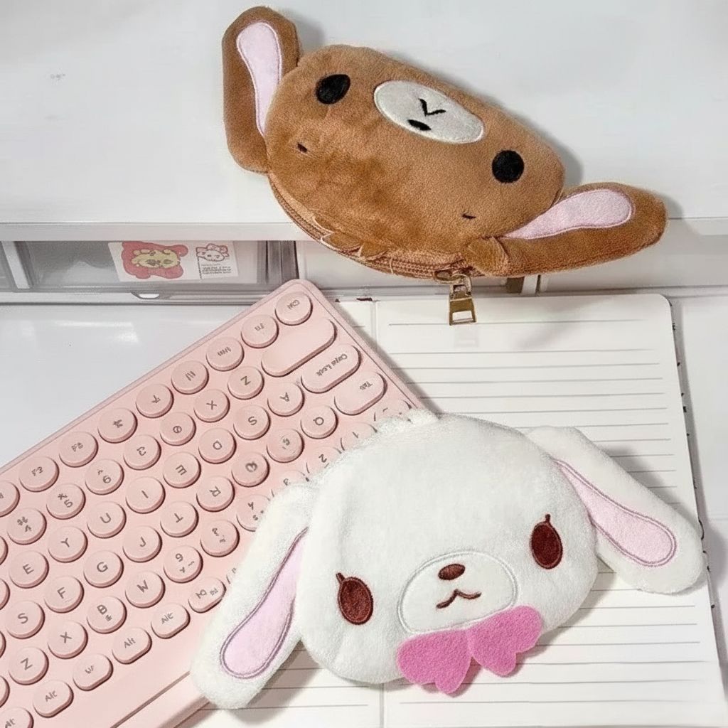 シュガーバニーズ 顔型ポーチ フェイスポーチ Sanrio サンリオ 小銭