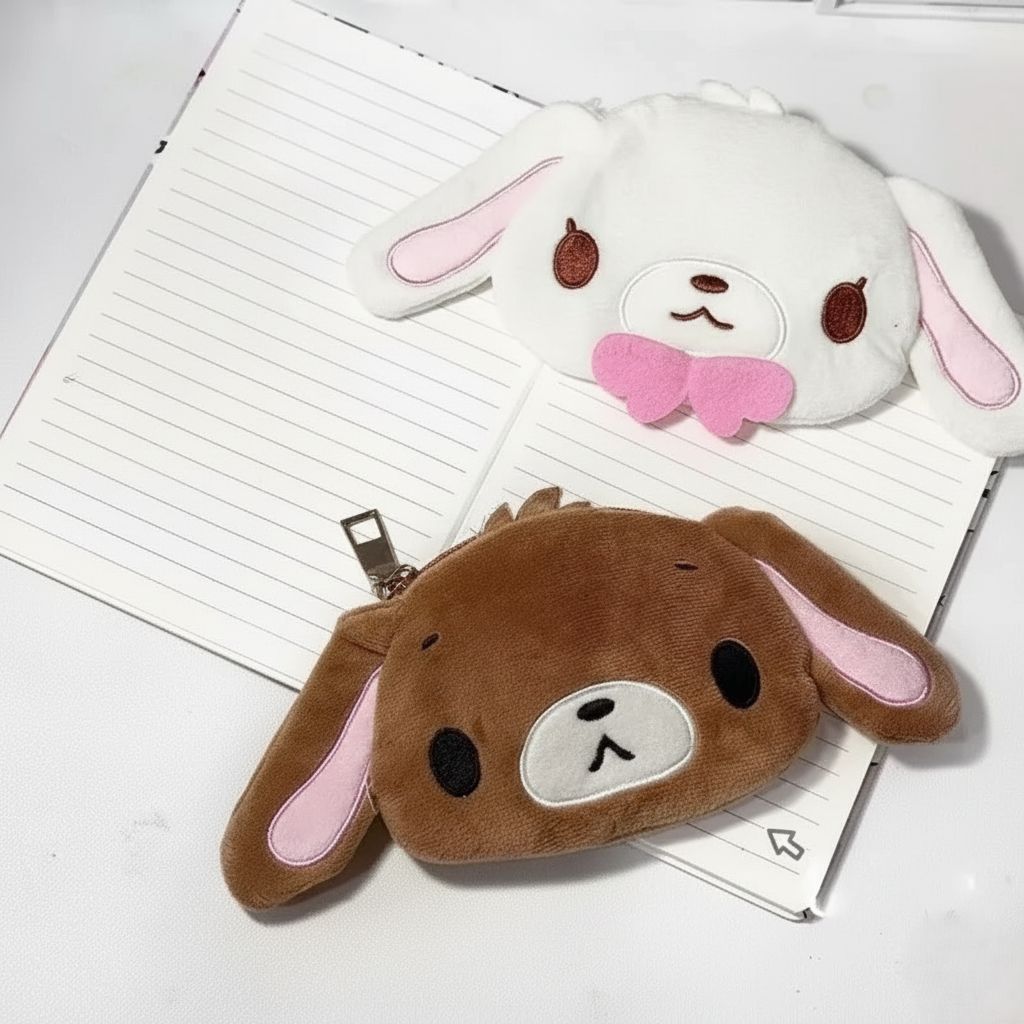 シュガーバニーズ 顔型ポーチ フェイスポーチ Sanrio サンリオ 小銭