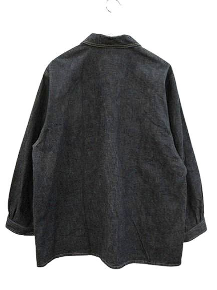 The crooked Tailor ザ クルーキット テーラー CHORE JACKET 1920’S デニムシャツ 44 インディゴブルー 長袖 トップス