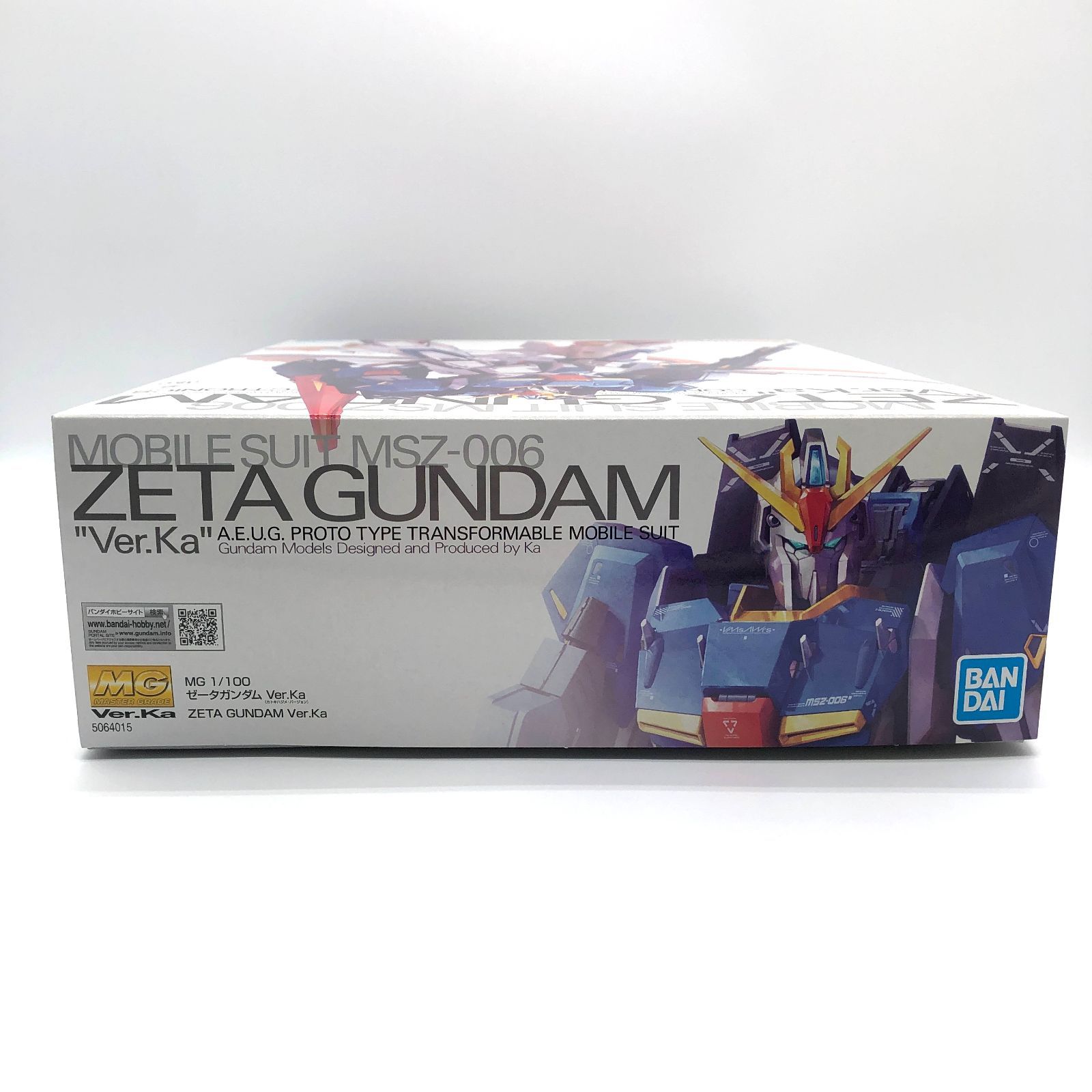 MG MSZ-006 ゼータガンダム Ver.Ka 未開封・未組立 訳あり 外箱角潰れ