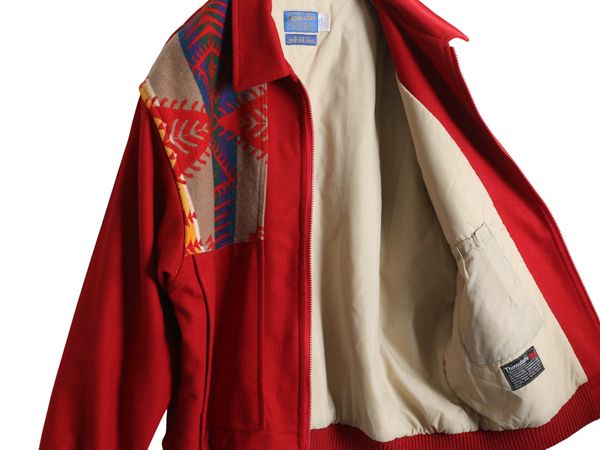 90s USA製 ☆ ペンドルトン ネイティブ柄 ウール ジャケット メンズ M  