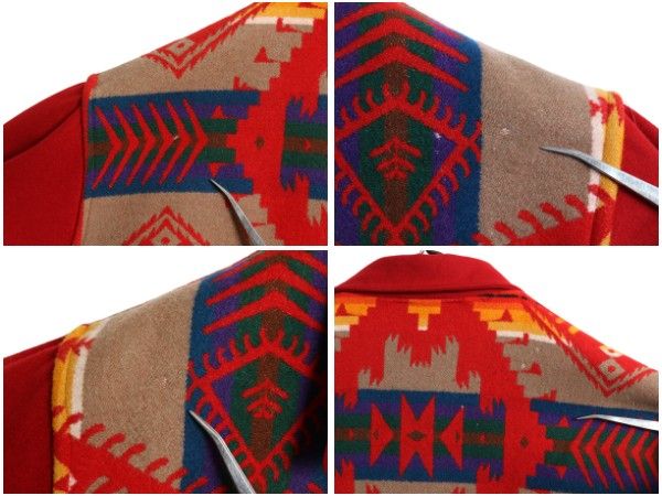 90s USA製 ☆ ペンドルトン ネイティブ柄 ウール ジャケット メンズ M  