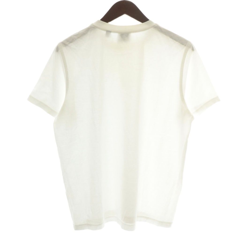 バーバリー ロンドン LONDON イングランド ENGLAND Tシャツ カットソー 半袖 クルーネック TBロゴ M 白 ホワイト XZ GY 19