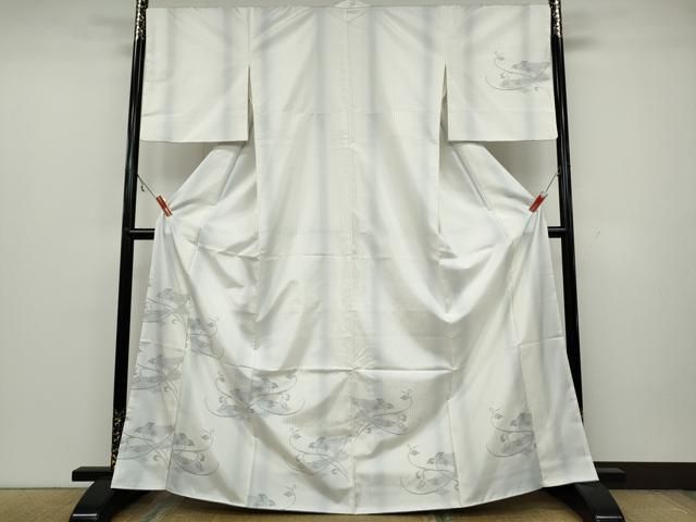 平和屋着物 訪問着 本場大島紬 蔦の葉花文 さが美扱い 正絹 CAAZ2530ut