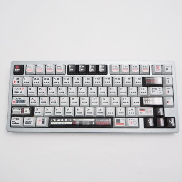 WOBKEY Rainy75 RT Pro ゲーミングキーボード 1点 ゲーム eスポーツ 赤軸 有線 HO619