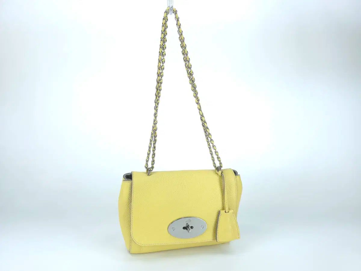 マルベリー リリー スモール クラシック グレイン ショルダ―バッグ クロスバッグ カモミール 黄色