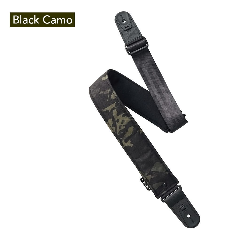 Basiner ACME STRAP Black Camo LE ギターストラップ