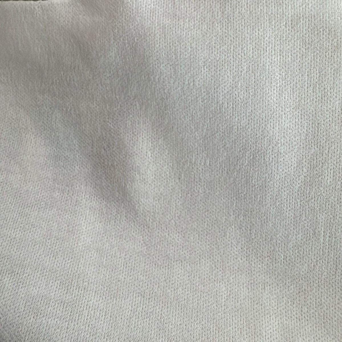 白×ベージュ×マルチ 七分袖