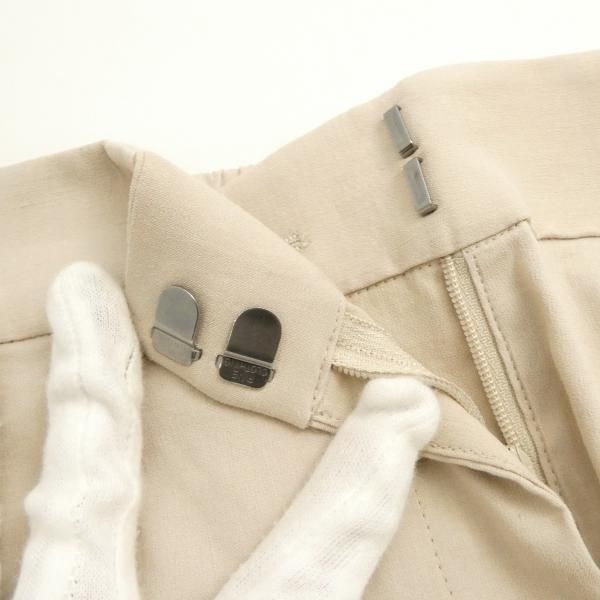 美品 theory luxe セオリー パンツ 1点 34 S リネン 他 レディース