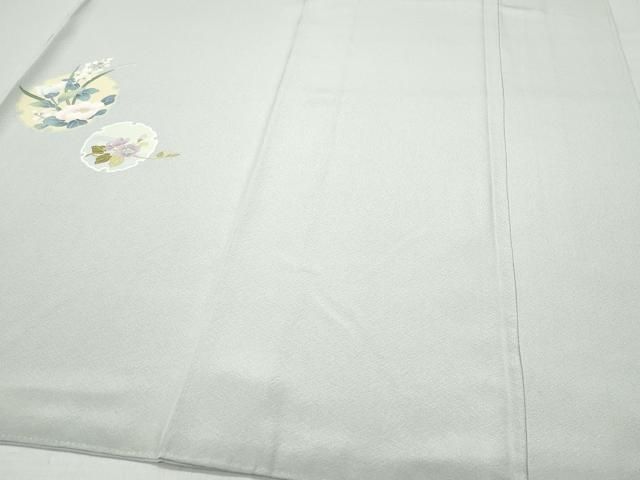 平和屋着物○訪問着 友禅 雪輪草花文 正絹 逸品 CAAZ1187vf - メルカリ