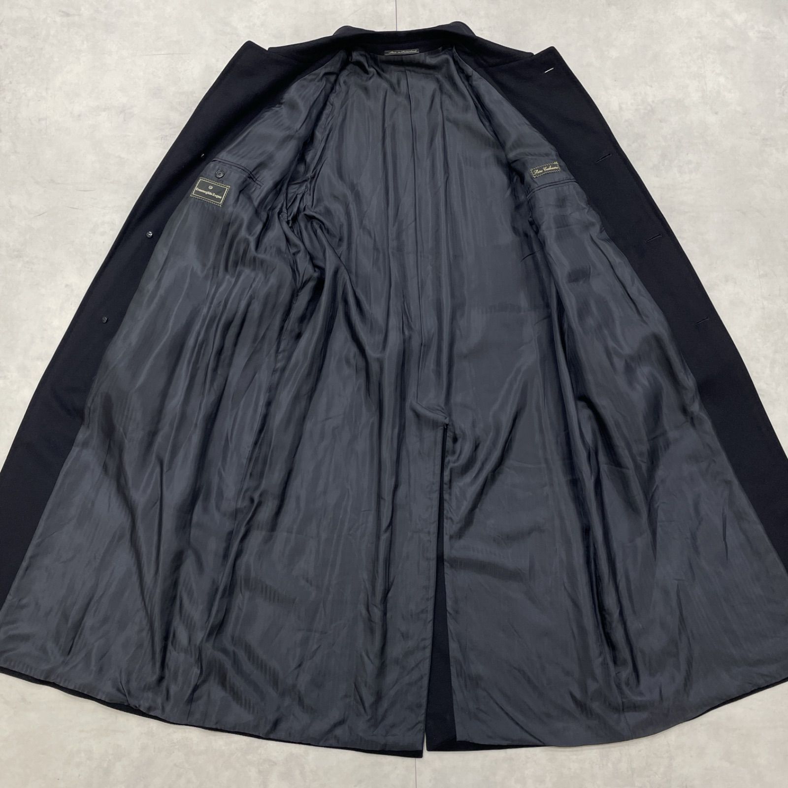 カシミヤ ロングコート