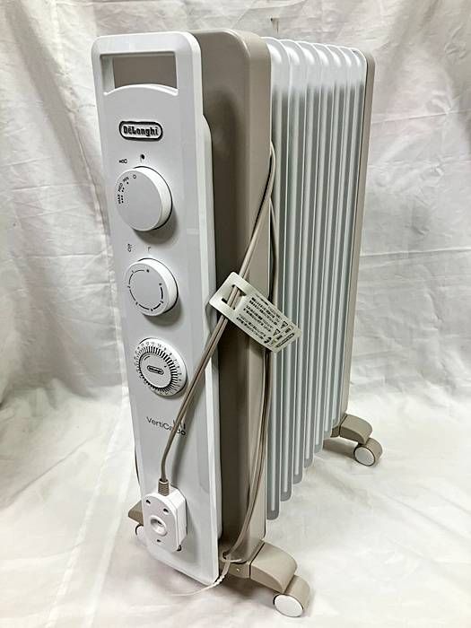Delonghi デロンギ ヴェルティカルド オイルヒーター 最大10畳 カモミールホワイト RHJ21F0812-WH