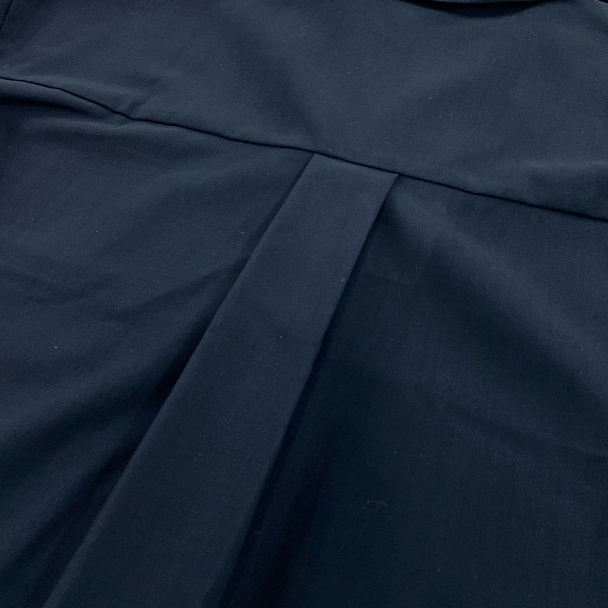  ENFOLD エンフォルド 七分袖シャツブラウス サイズ38 M レディース - 黒 五分袖 七分袖 シャツ ブラウス