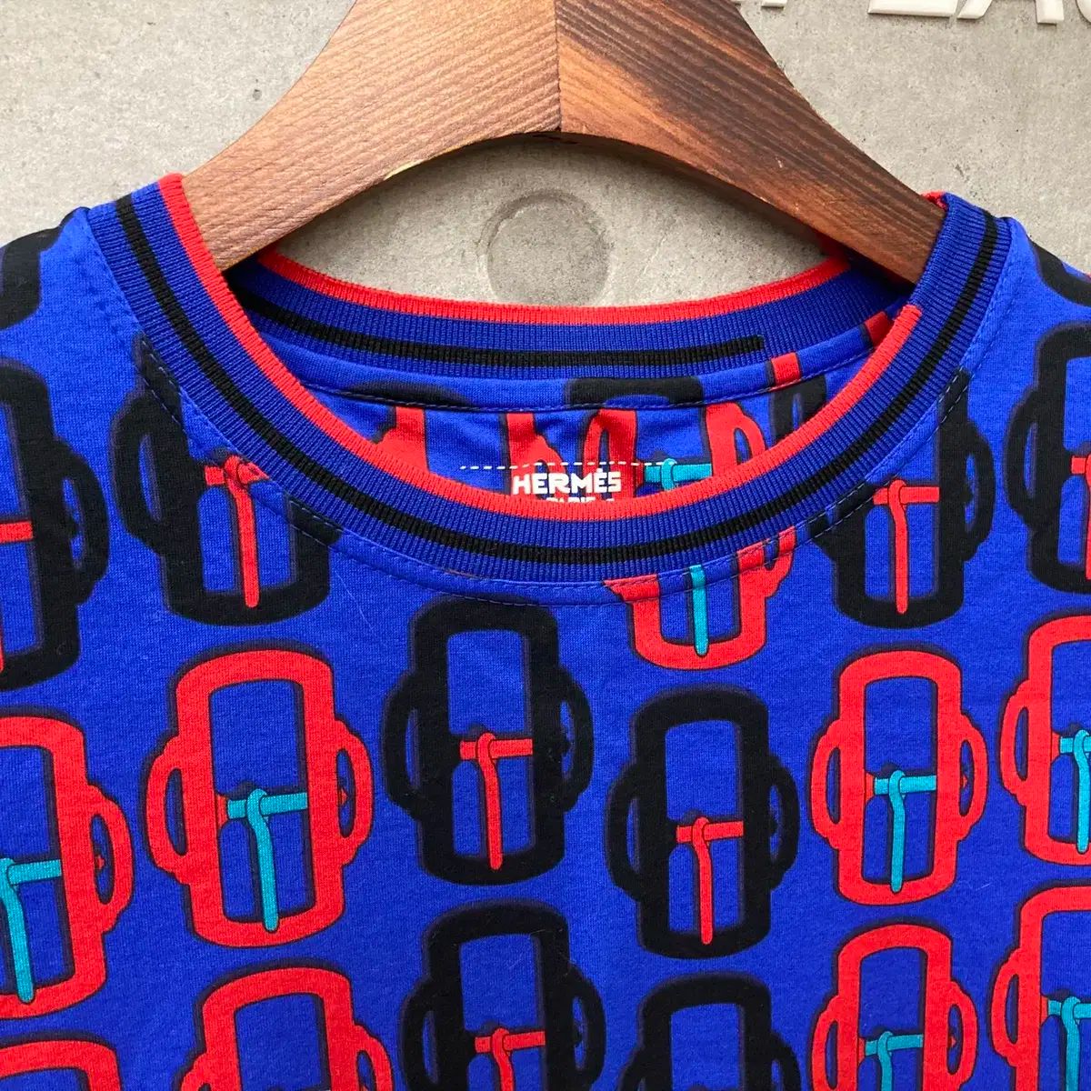 半袖Tシャツ ブルー-H