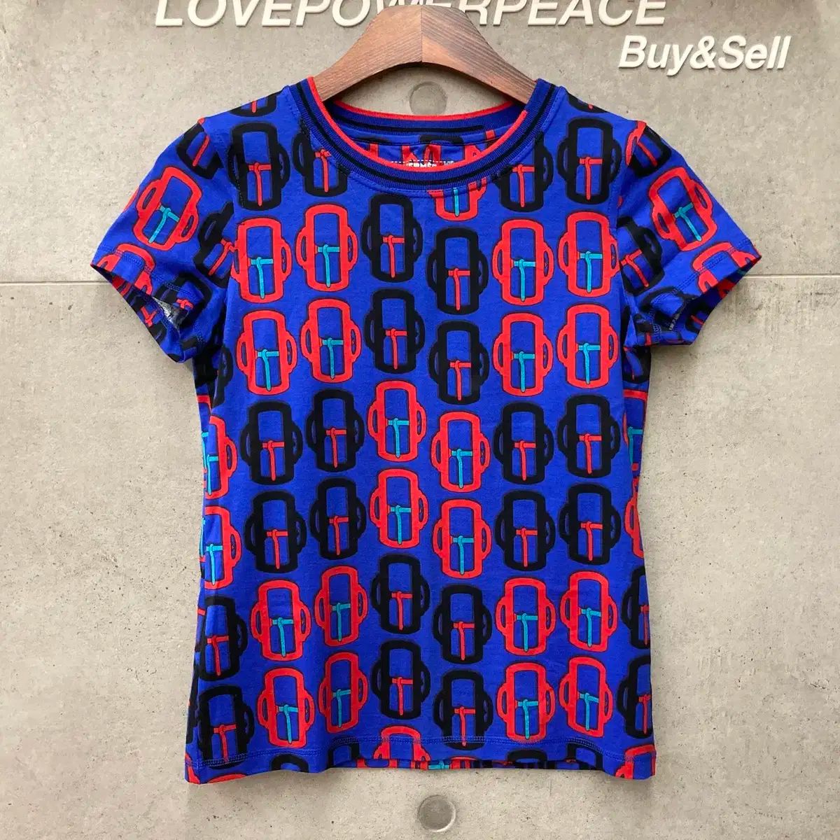 エルメス レディース 半袖Tシャツ ブルー-H101315