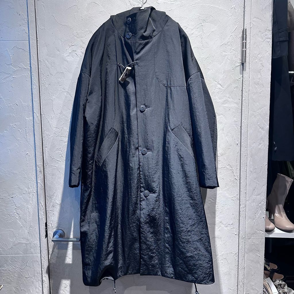 dulcamara ドゥルカマラ Vintage NY Putted Nylon Duffle Coat コート ブラック size 0 代官山A11