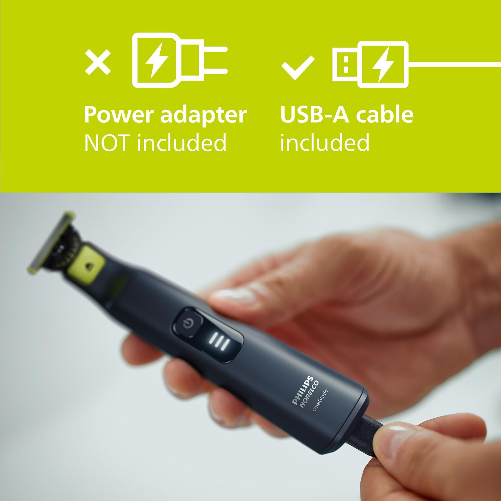 Norelco フィリップス OneBlade Pro クリアランス 360 フェイス+ボディ