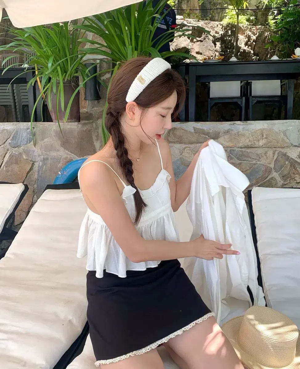 샵시예 ローズフリルスリーブレス