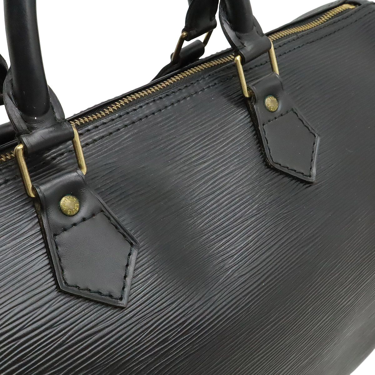 LOUIS VUITTON ルイ ヴィトン エピ スピーディ35 ハンドバッグ ボストンバッグ レザー ノワール 黒 ブラック M42992 DECORATOM_COM_BR