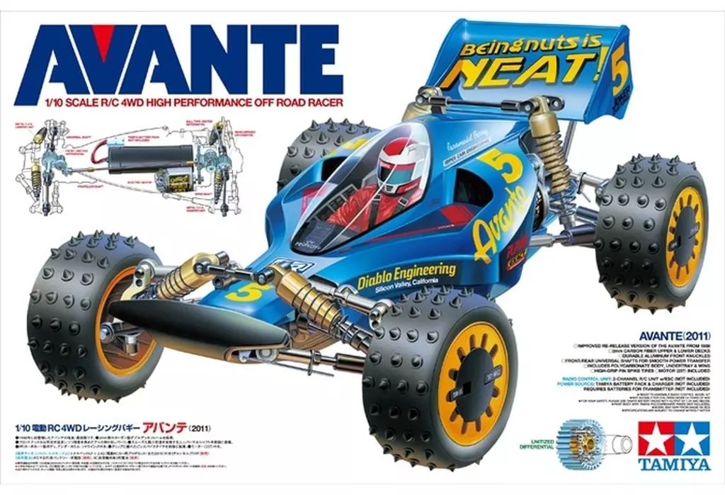 ラジコン 1 10 アバンテ 2011 電動RCカーシリーズ No.489 58489