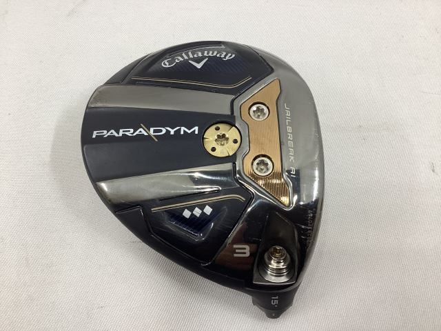 フェアウェイウッド キャロウェイ パラダイム トリプルダイヤモンド 3W ヘッド単品 15 5012 杭全本店